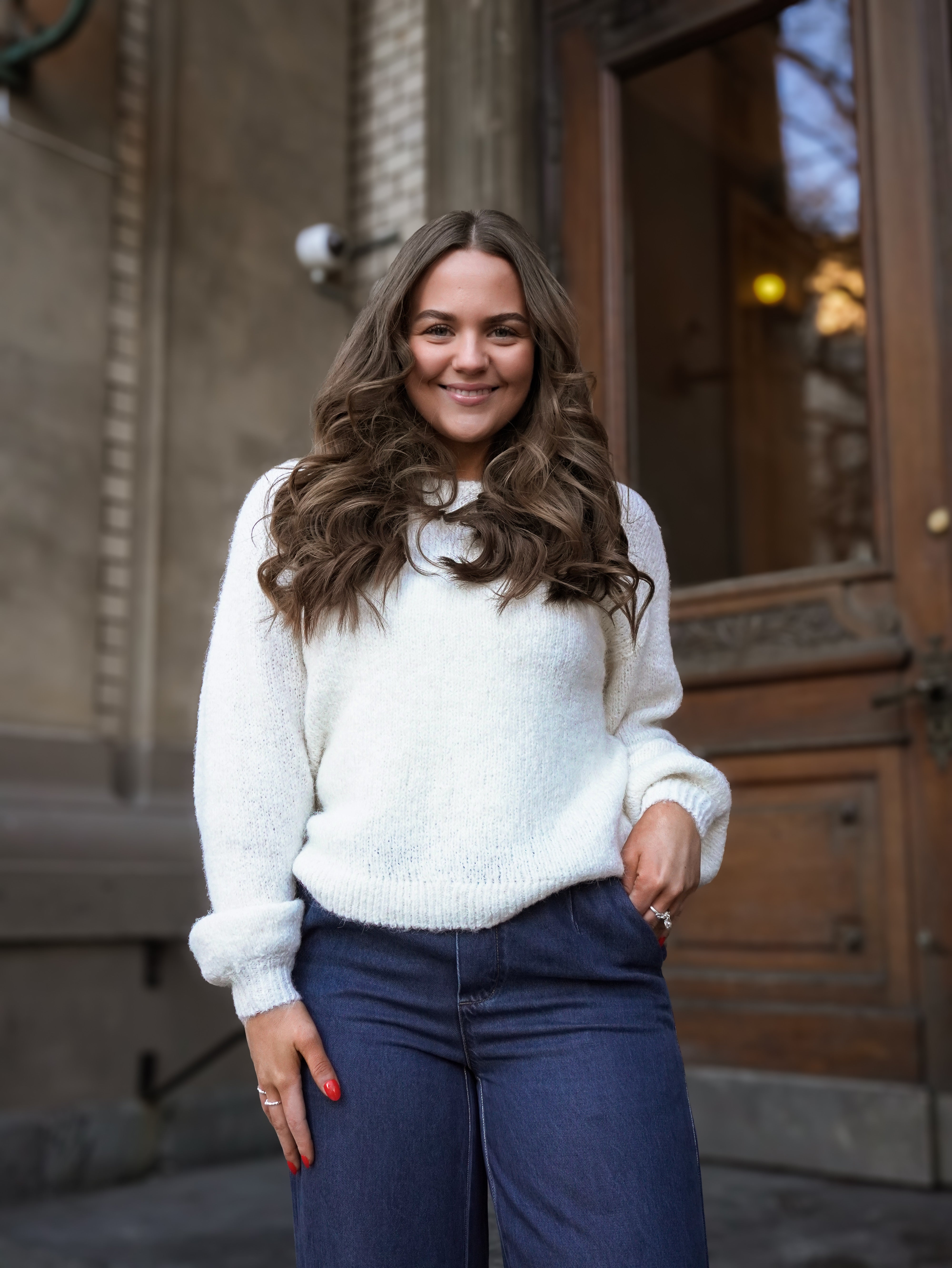 VIMARLEY Pullover - Egret