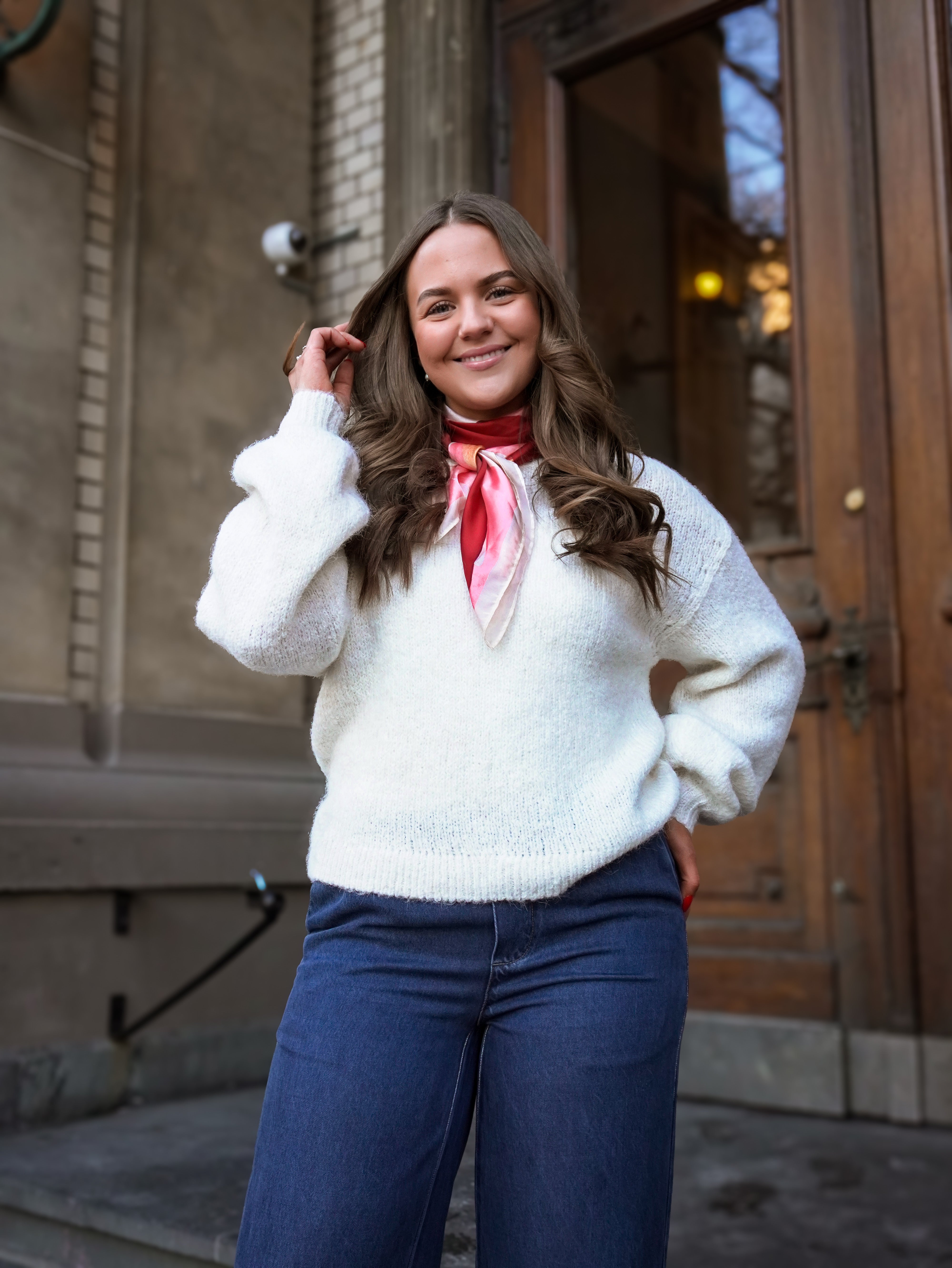 VIMARLEY Pullover - Egret