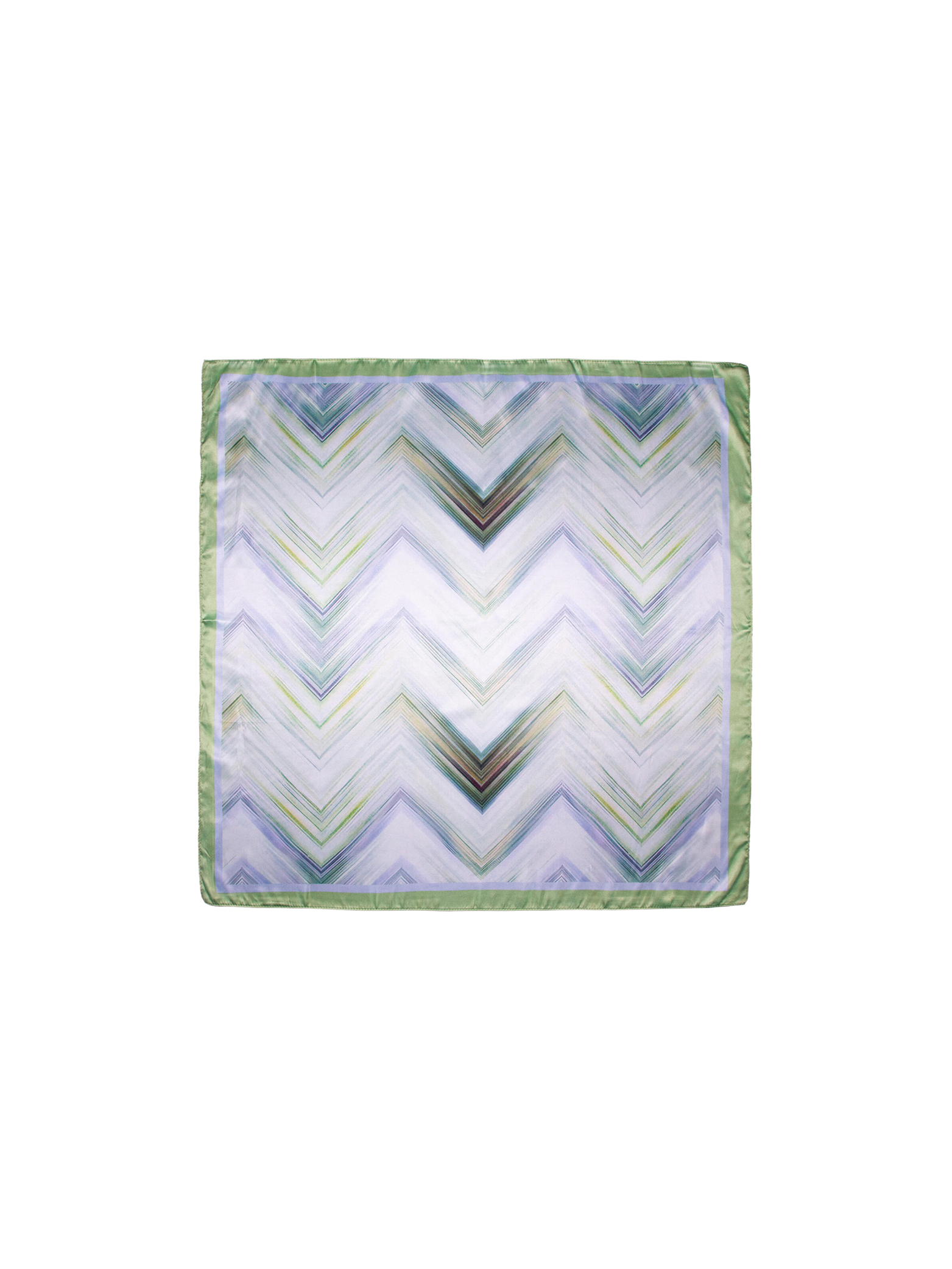 Skjerf ZigZag - Grønn