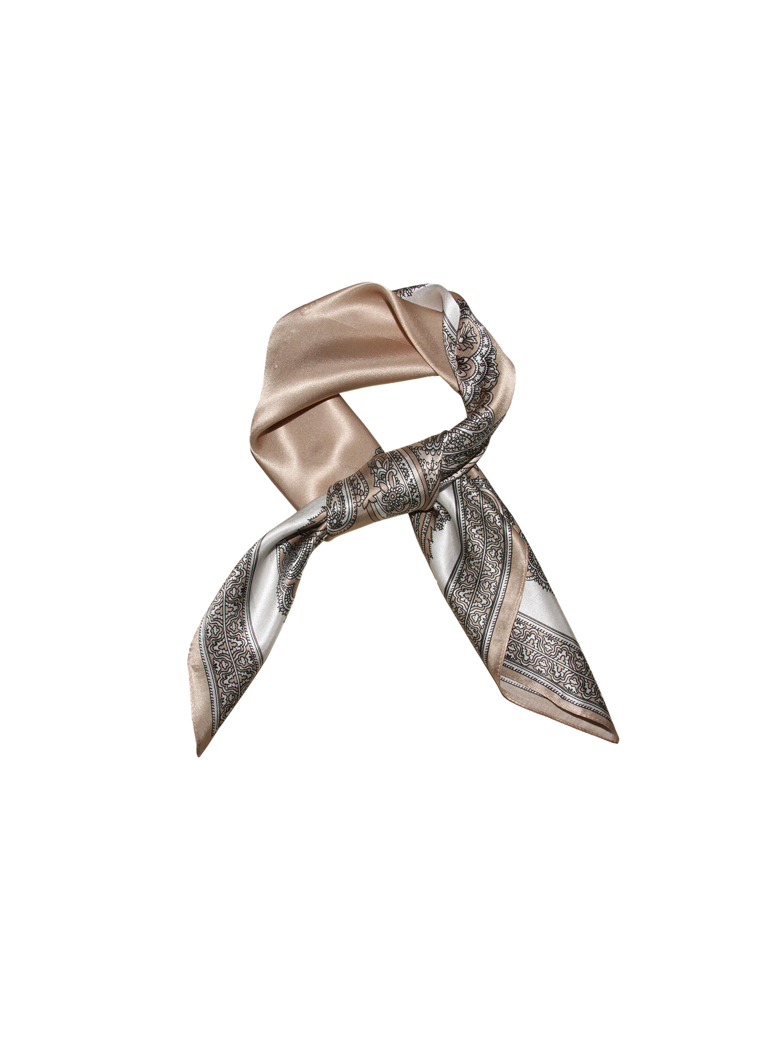 Silkeskjerf Klassisk - beige