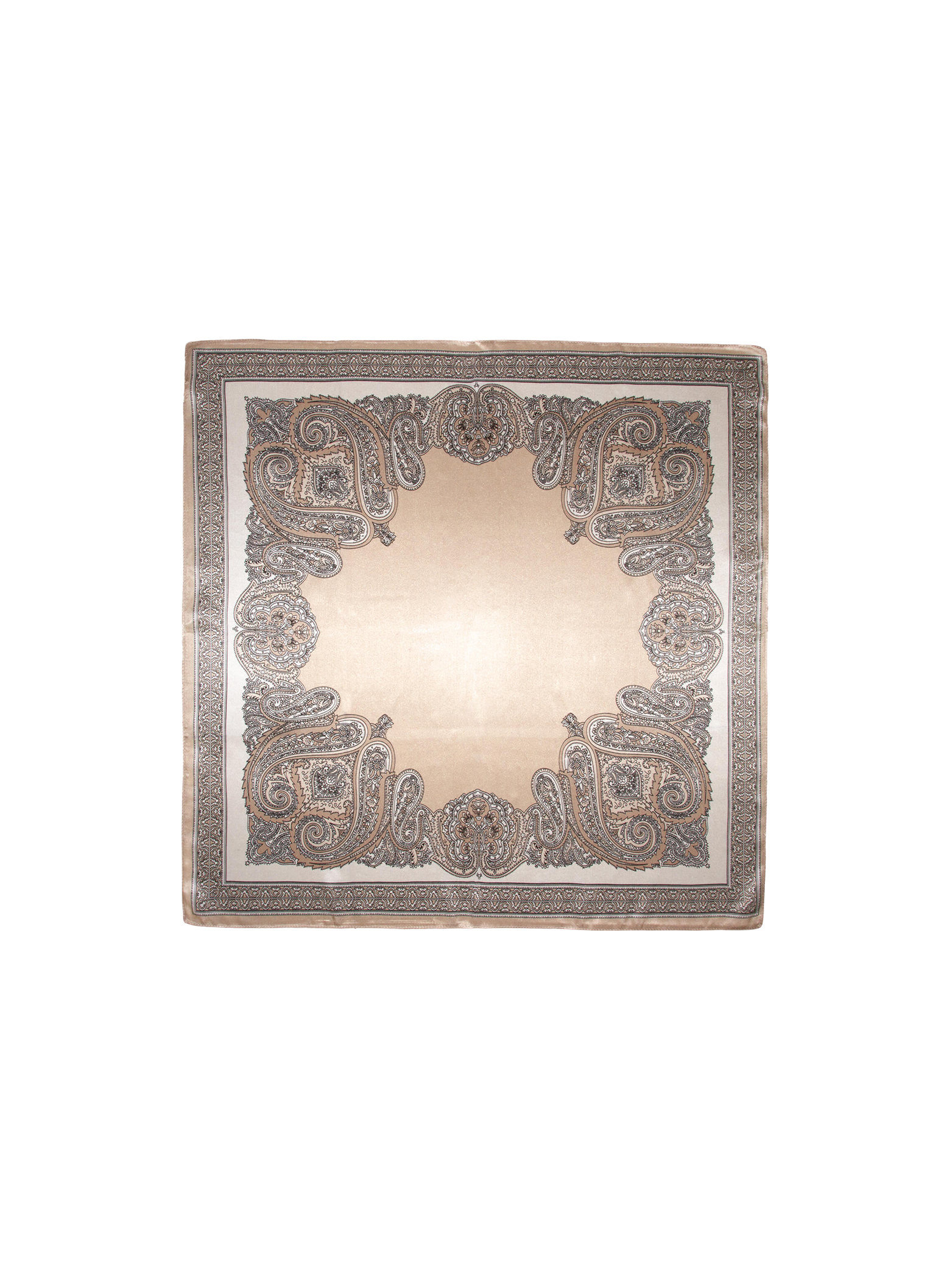 Silkeskjerf Klassisk - beige