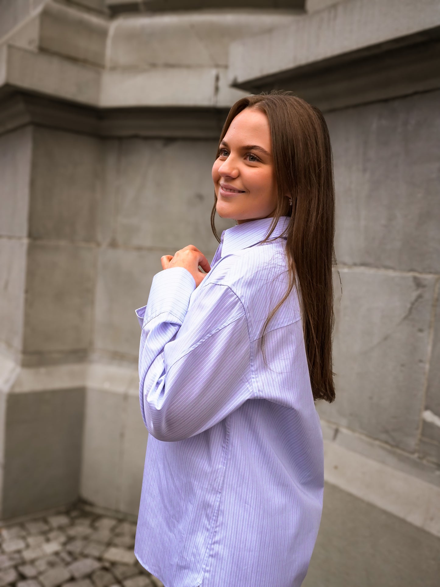 SLFDAN Shirt - Cashmere Blue