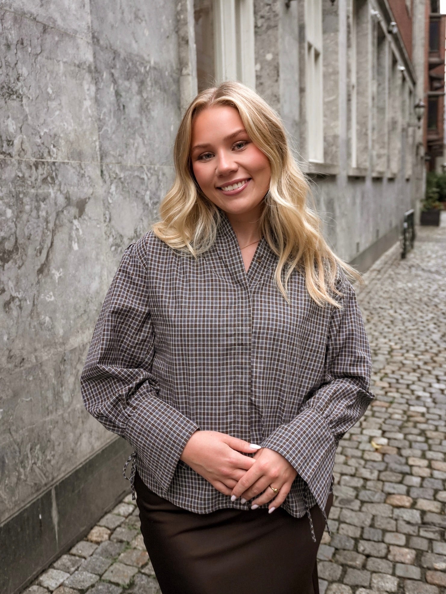 PCJUNE Shirt - Cashmere Blue