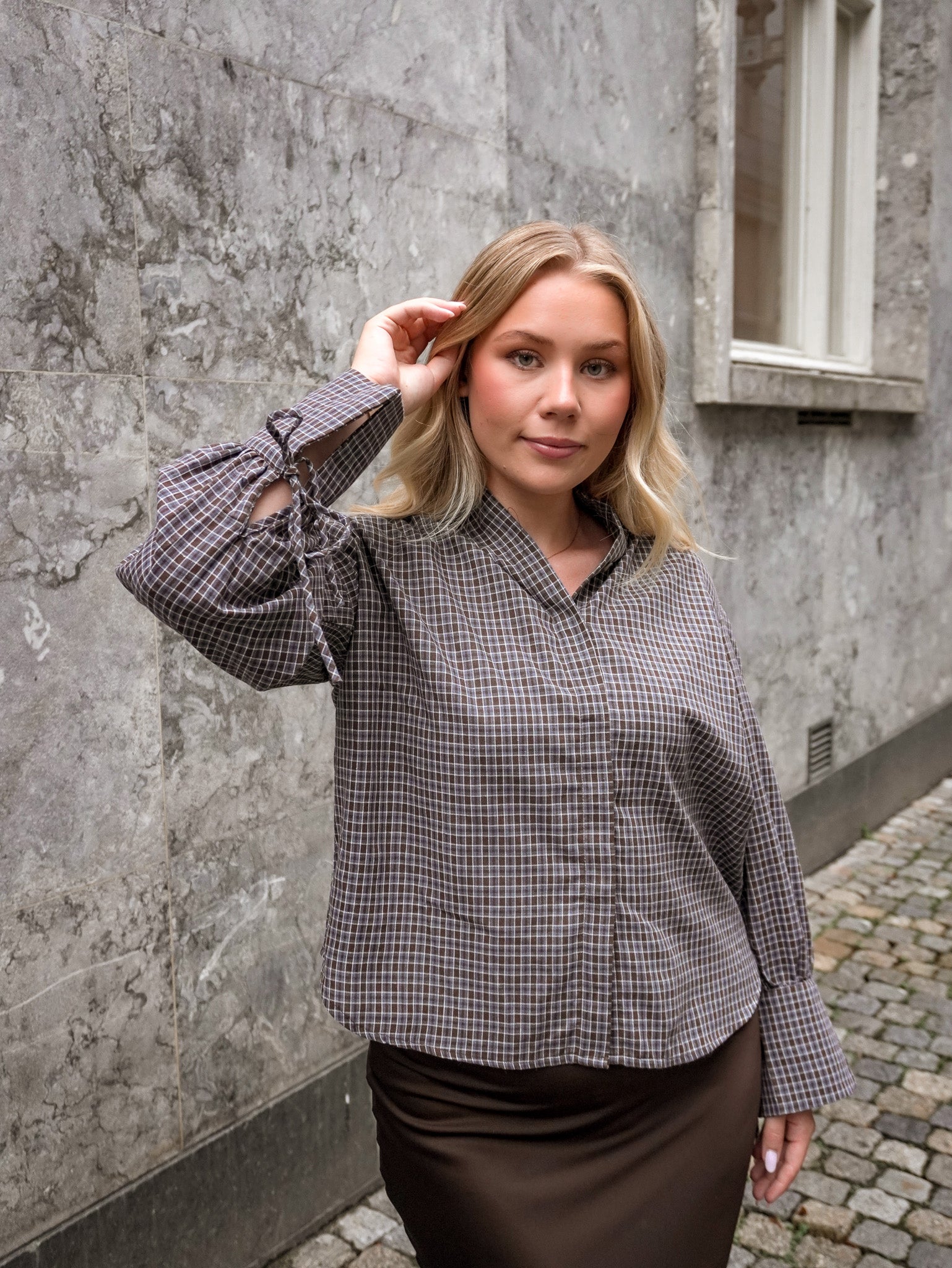PCJUNE Shirt - Cashmere Blue