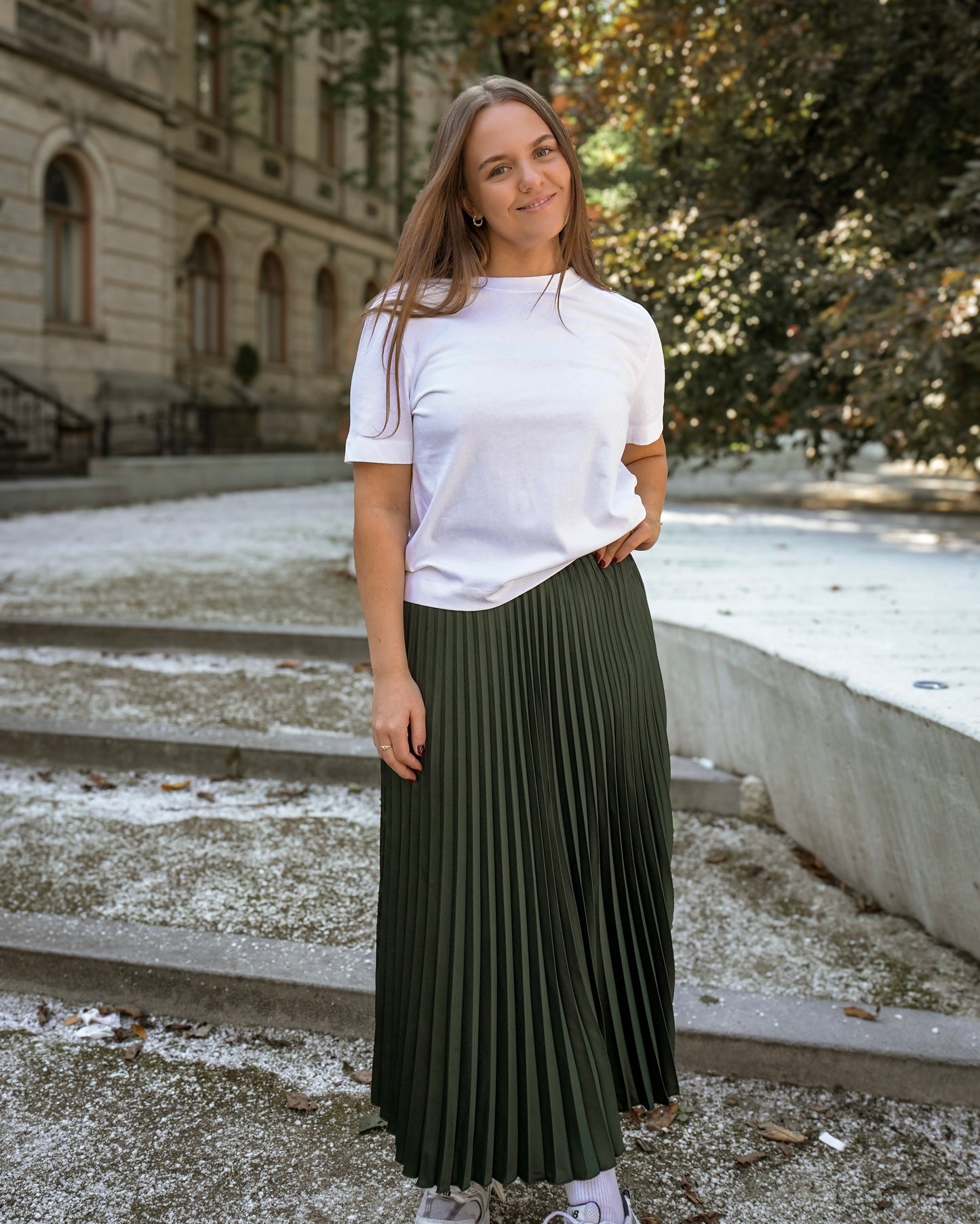 YASCELINE Midi Skirt