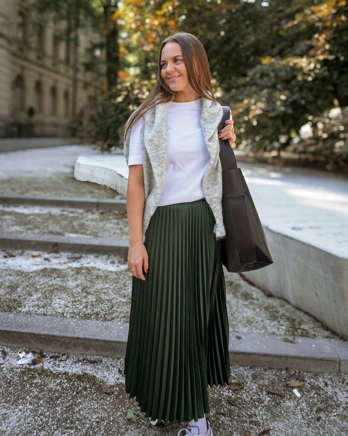 YASCELINE Midi Skirt