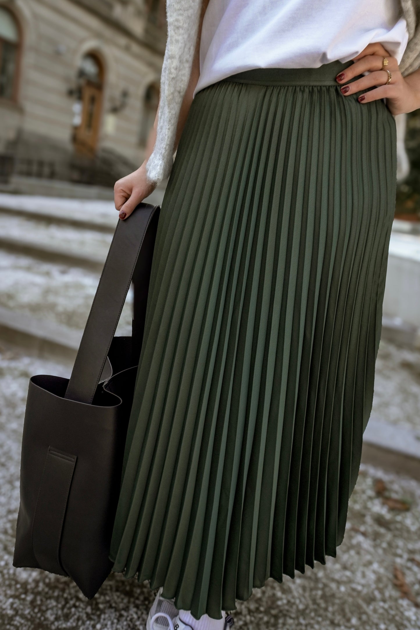 YASCELINE Midi Skirt