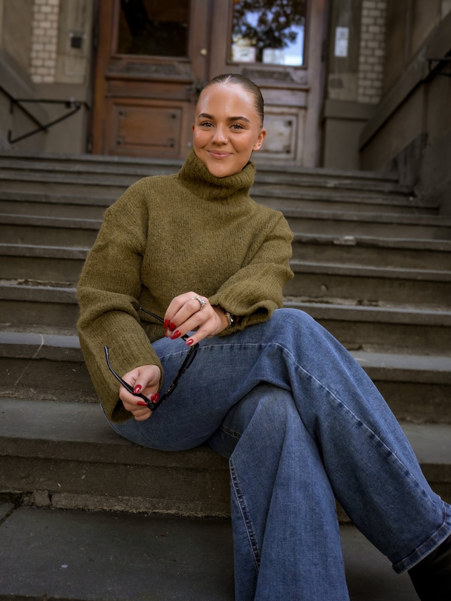 SLWGABRIELLA Pullover - Fir Green