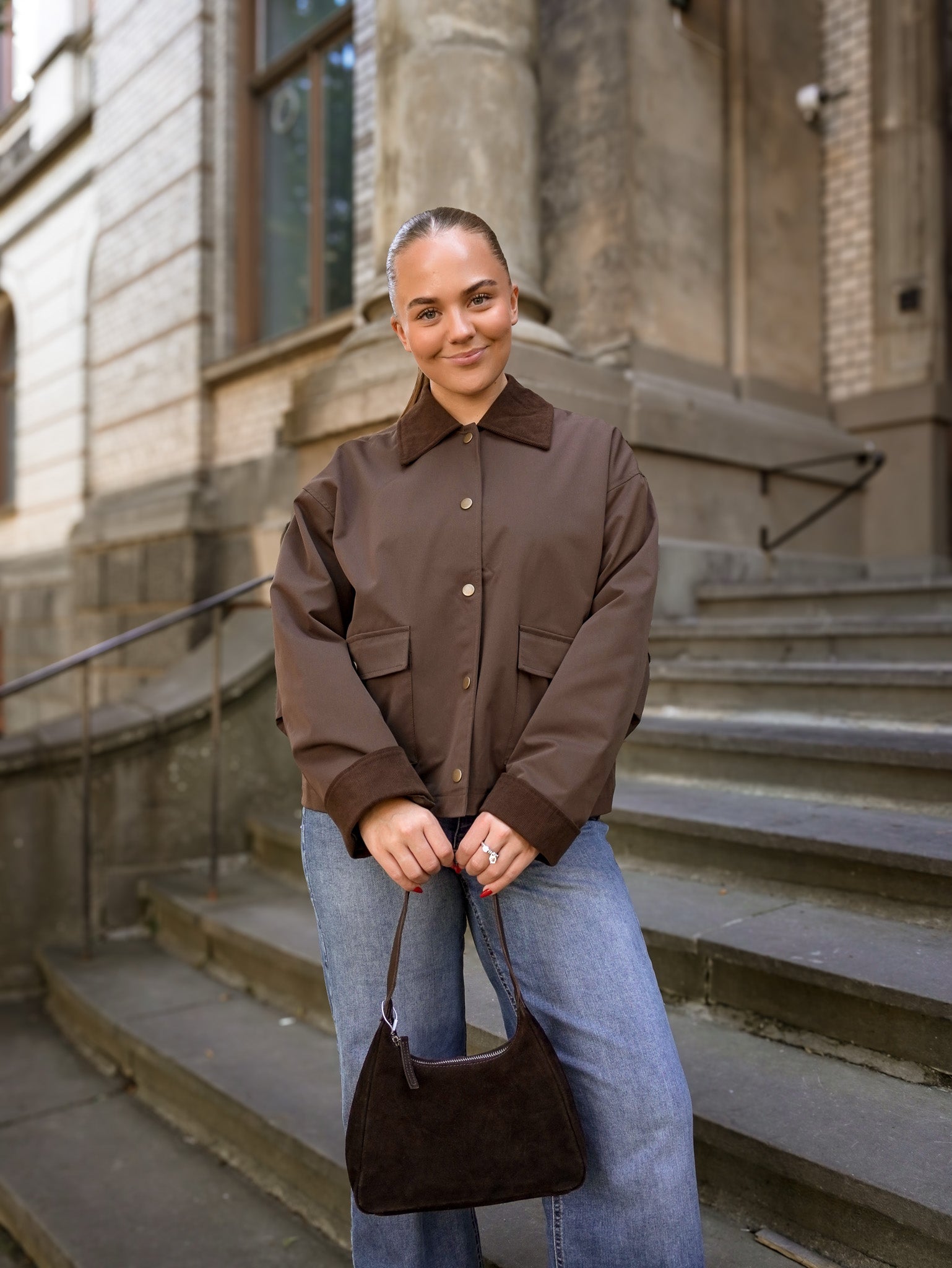 NMNORA Jacket - Chocolate Brown