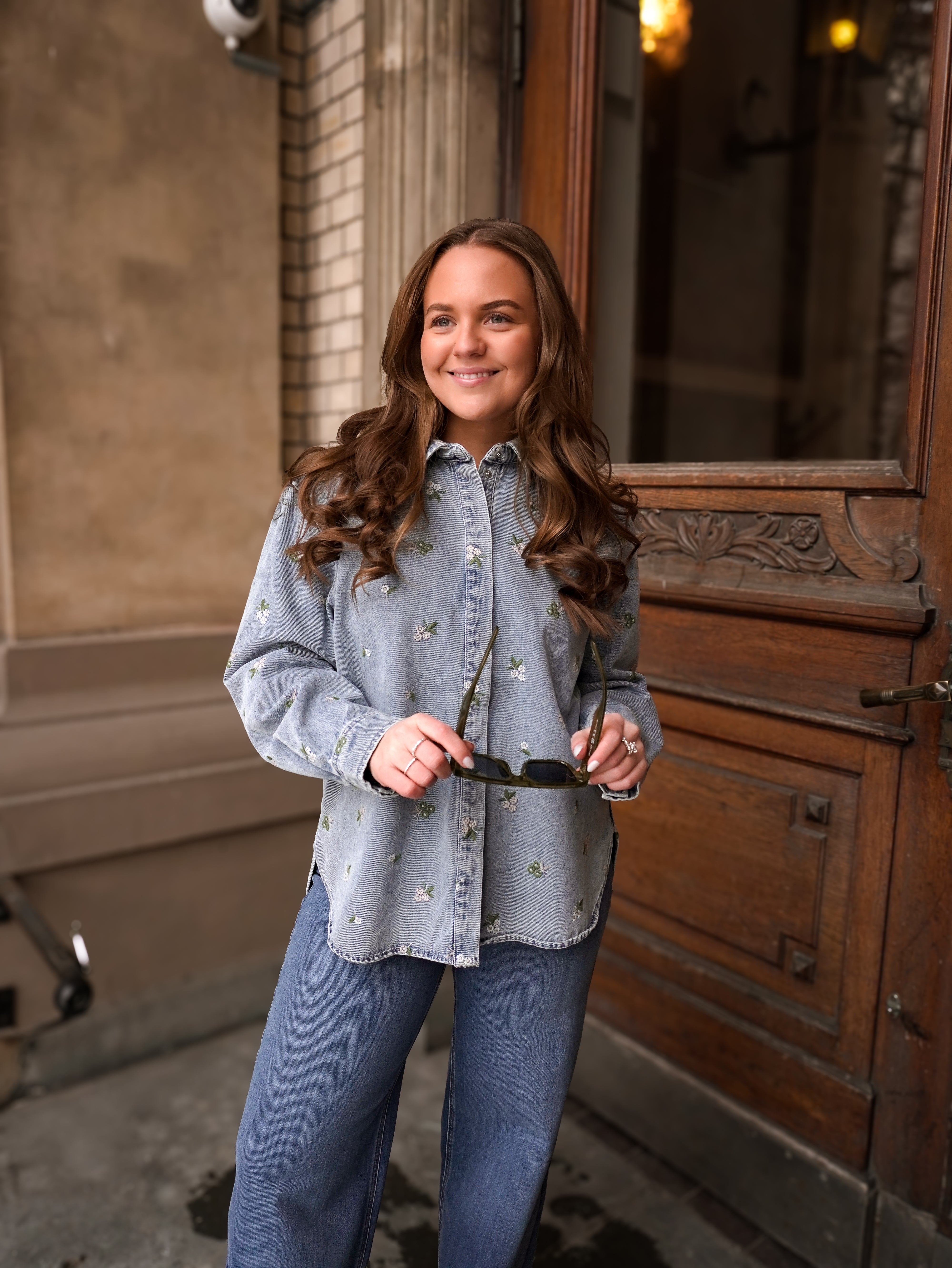 ONLVERA Denim Shirt - Light Blue Denim
