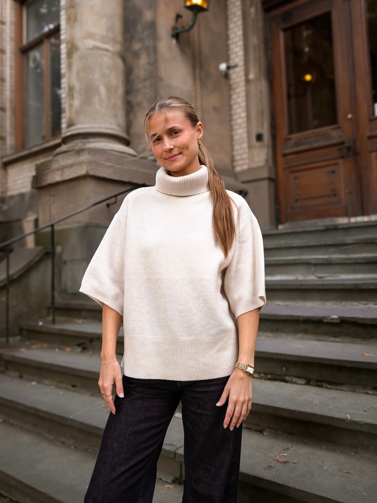 YASEMILA Pullover - Sandshell