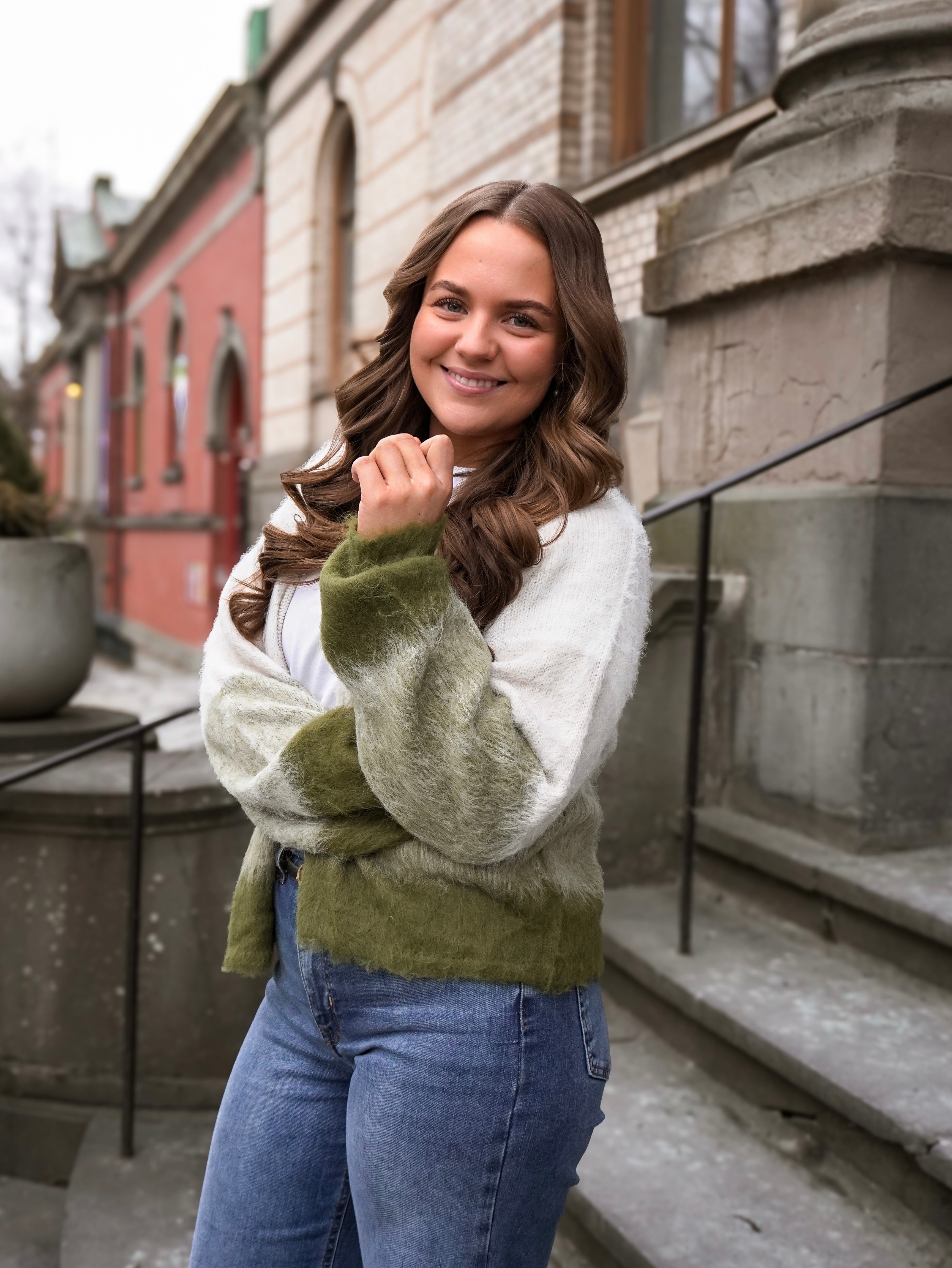 PCGOA Knit Cardigan - Egret