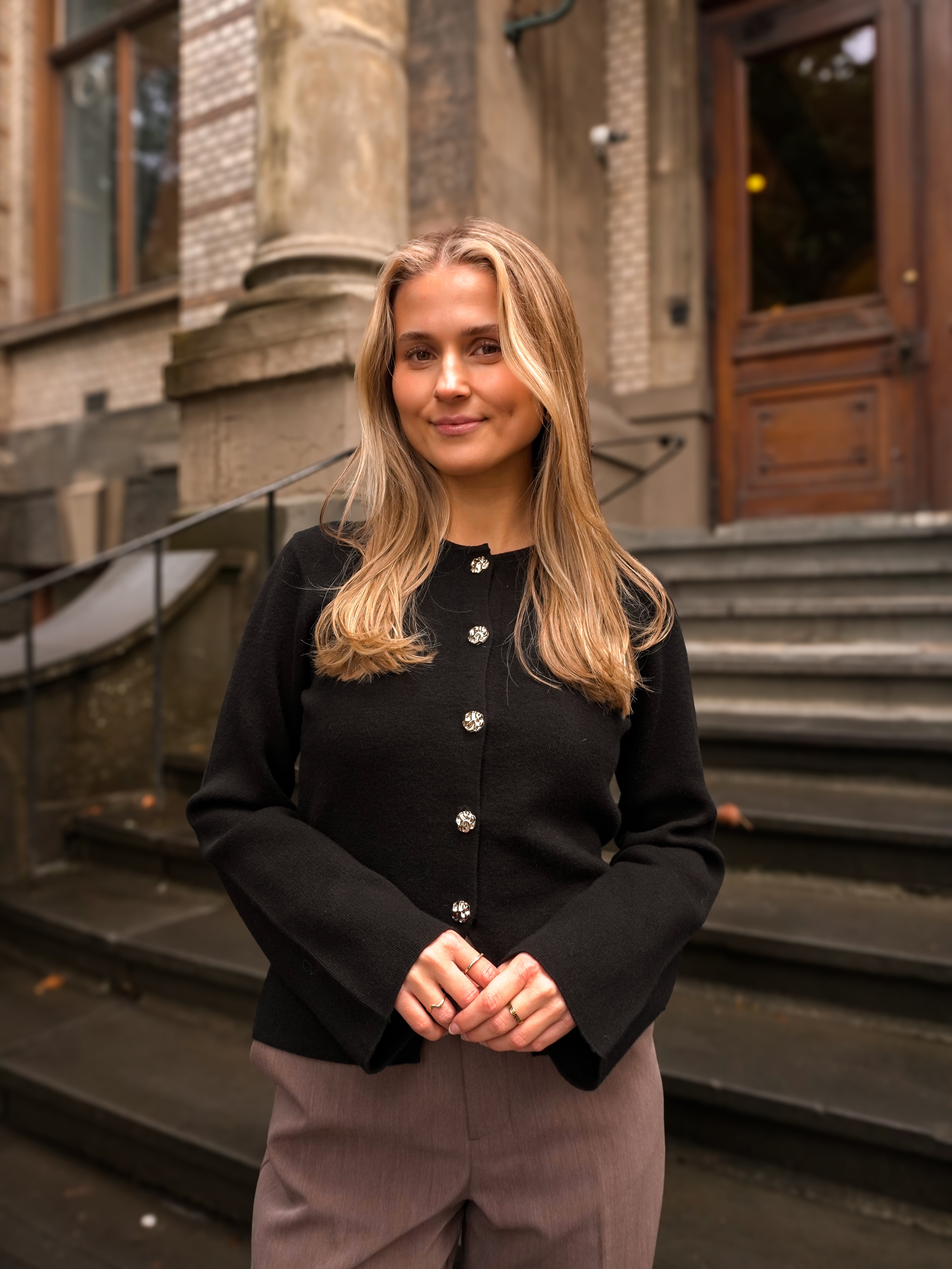 PCFARIE Knit Cardigan