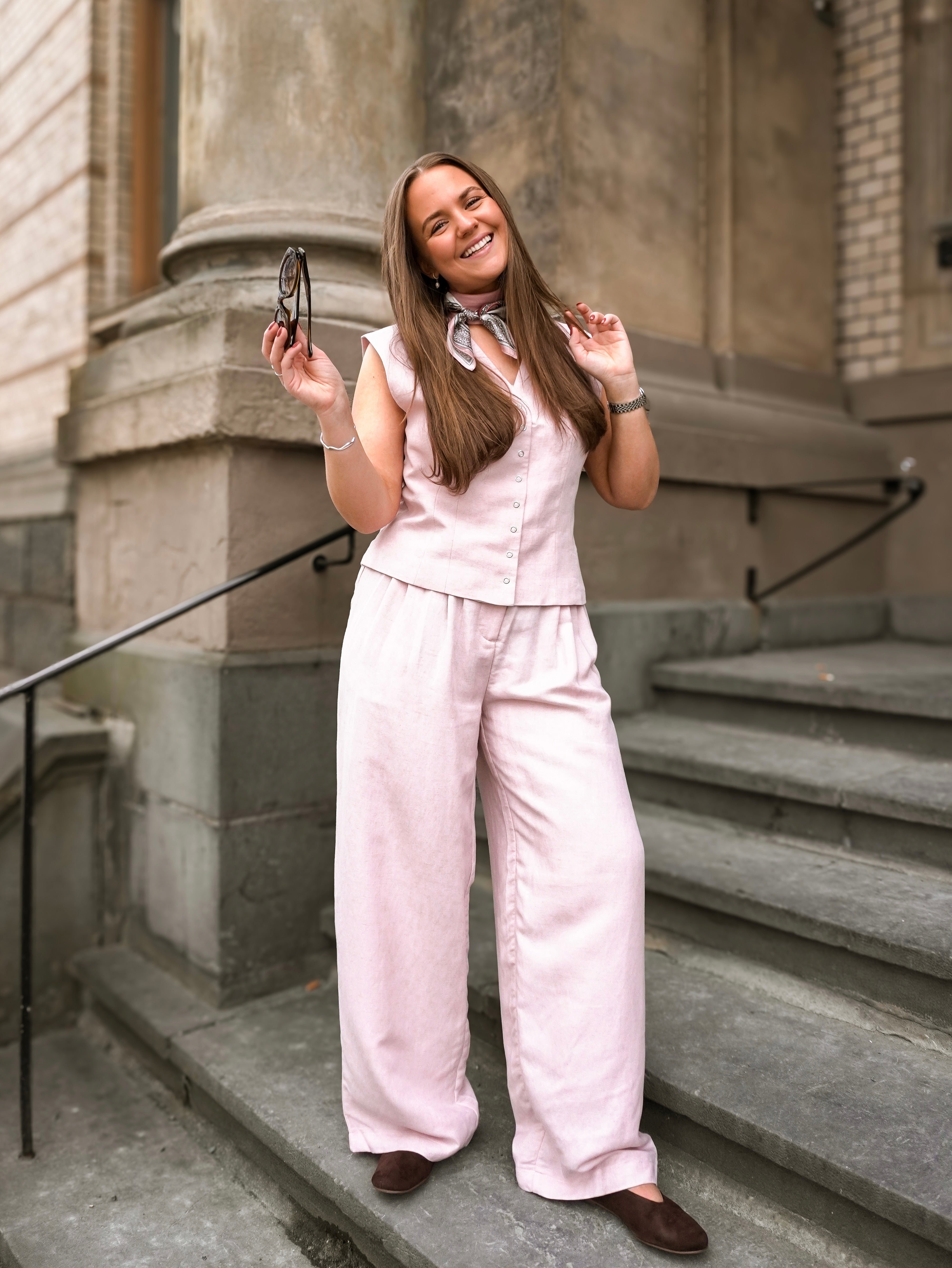 OBJMOLLY Trousers - Pale Lilac