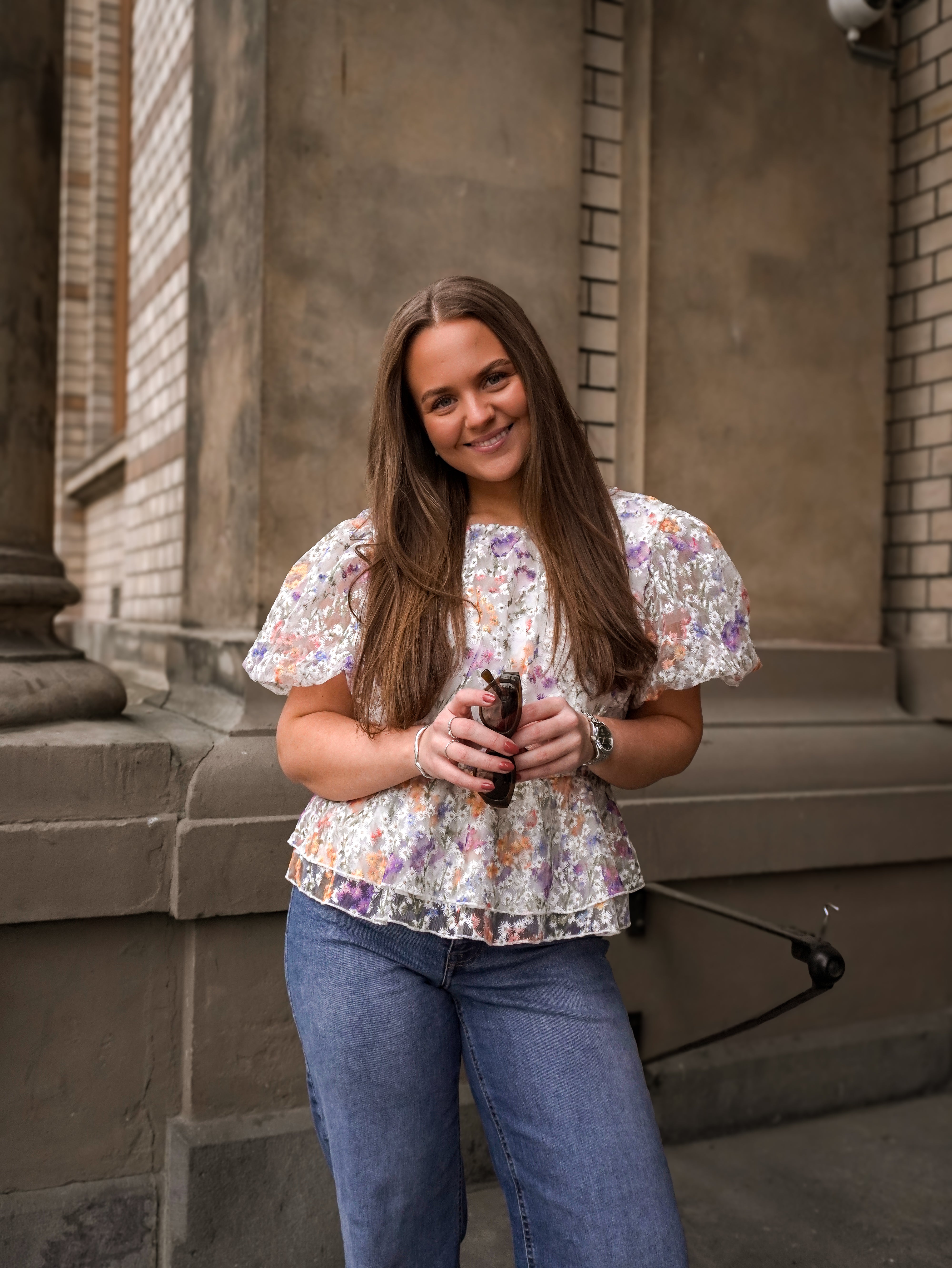 YASLEANNA Top - Star White