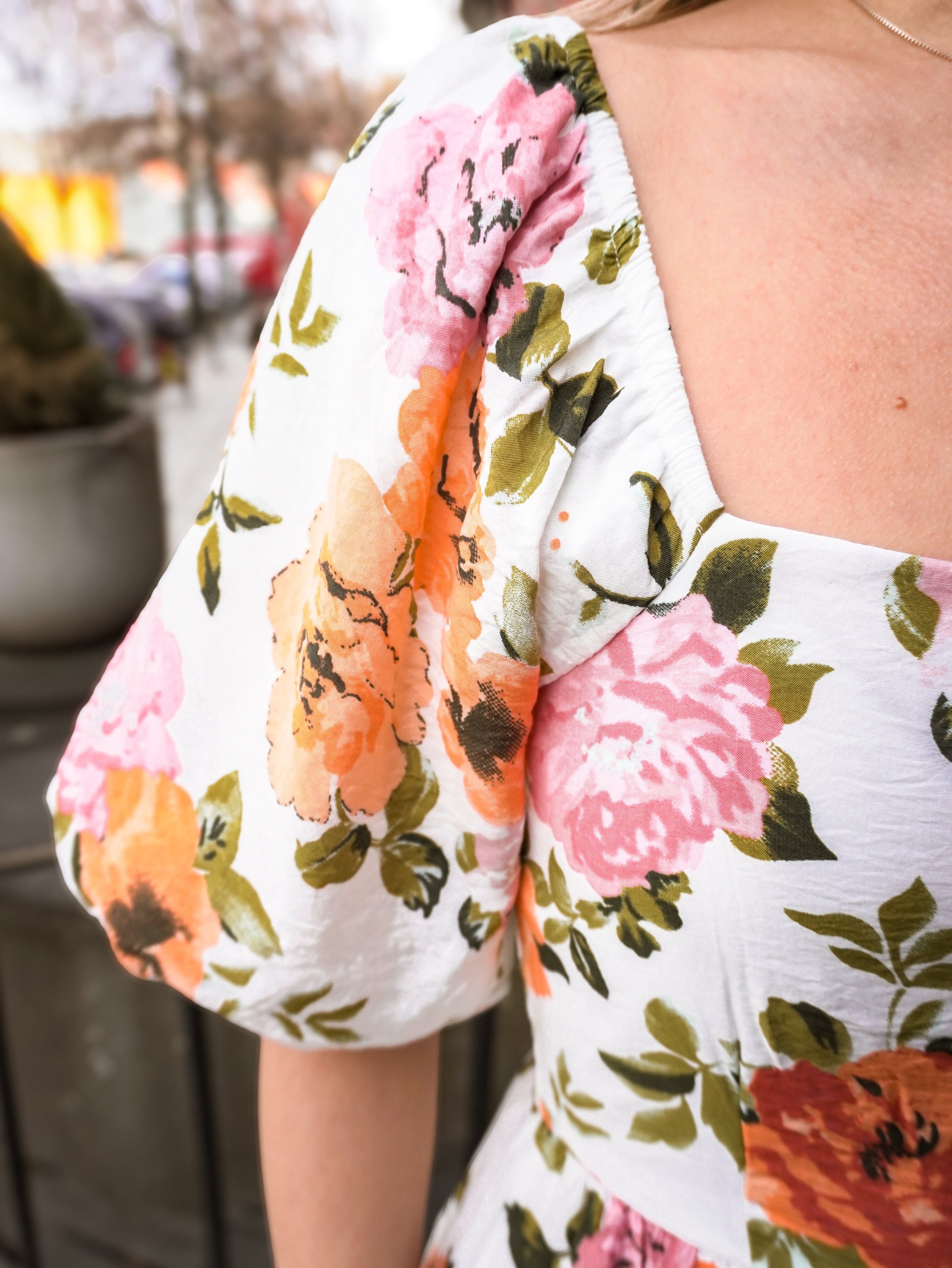 VIFLOLA Long Dress - Snow White