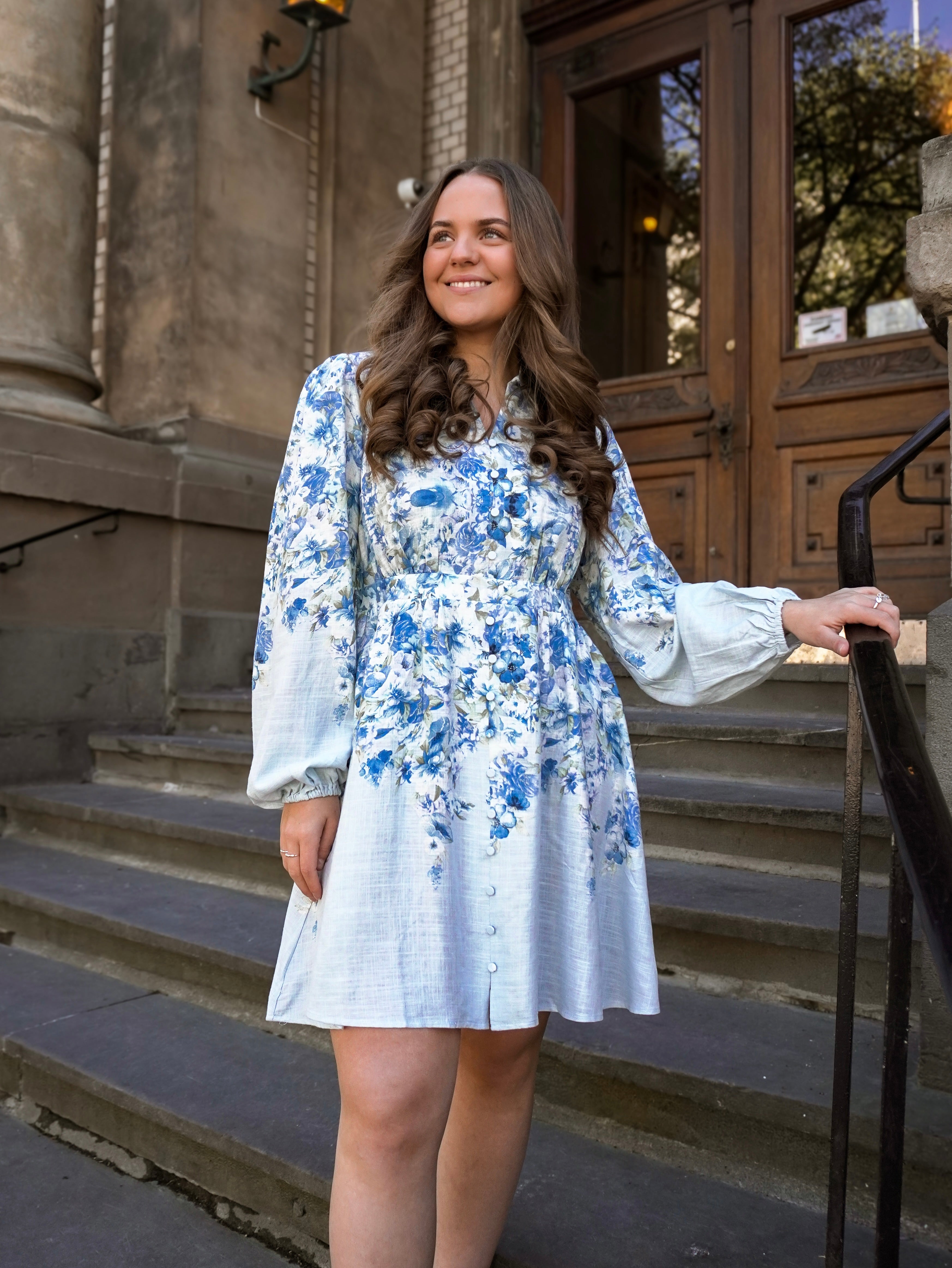 YASCLEO Short Dress - Skyway