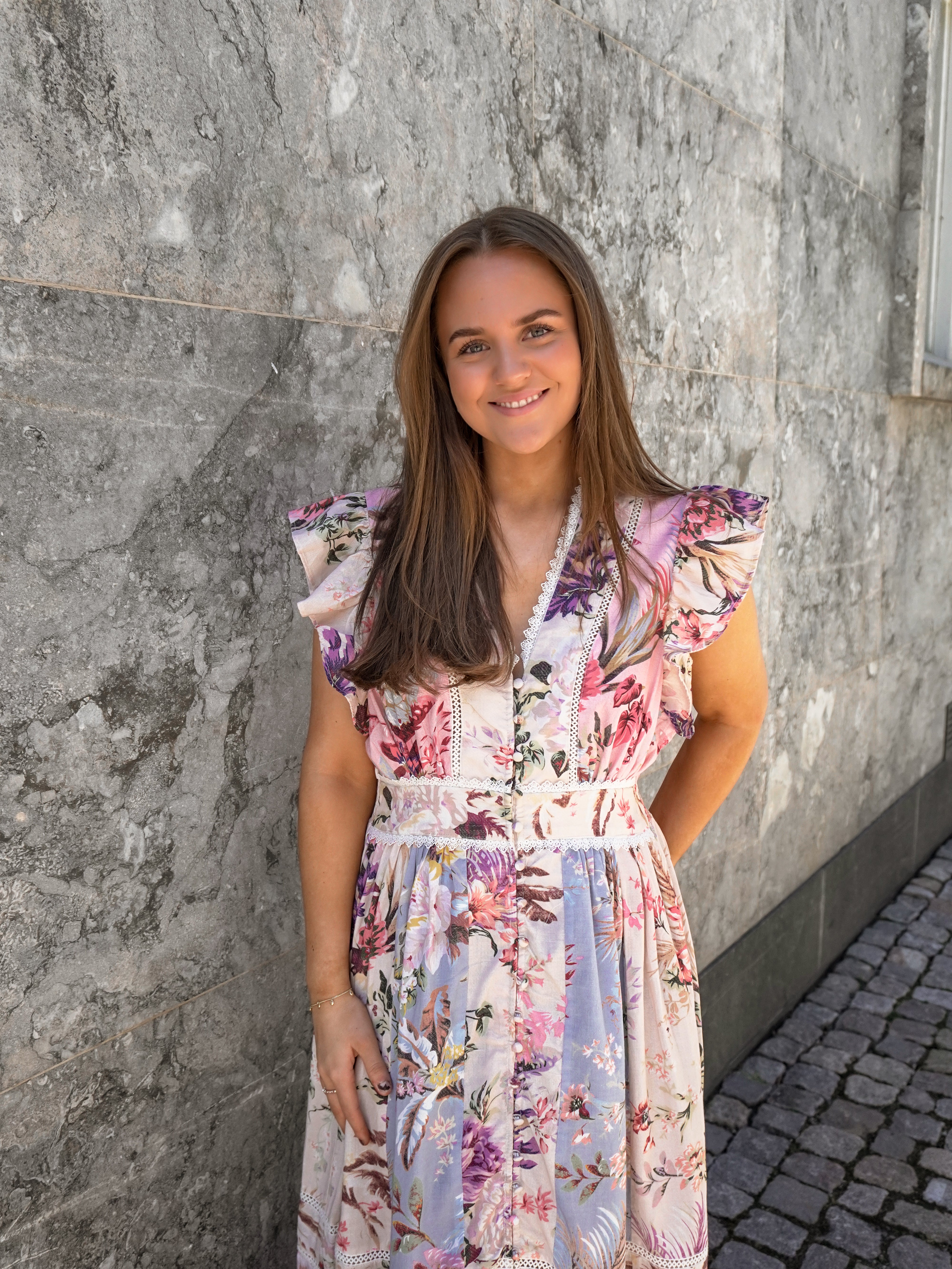 YASMESSA Long Dress - Pristine