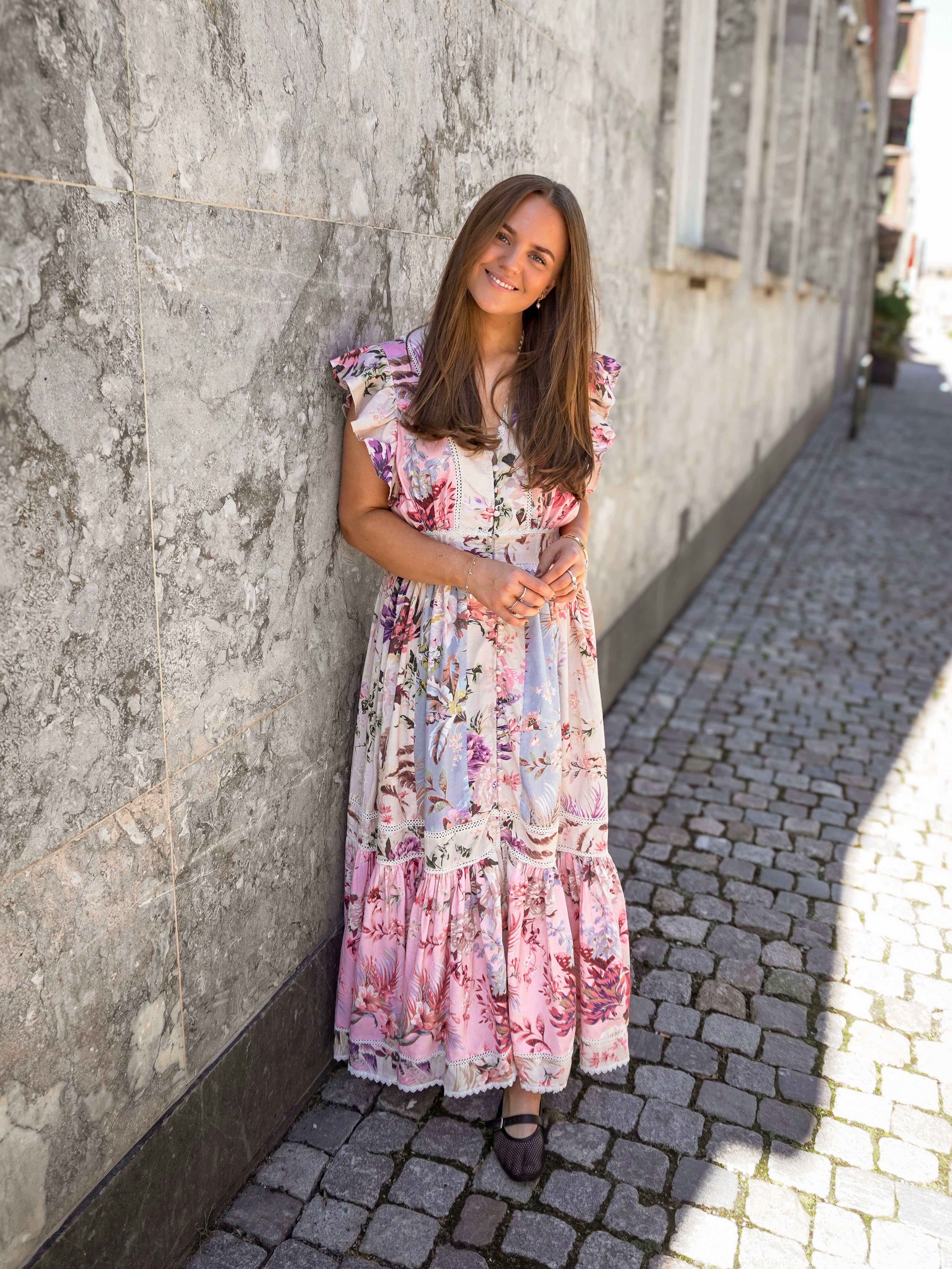 YASMESSA Long Dress - Pristine