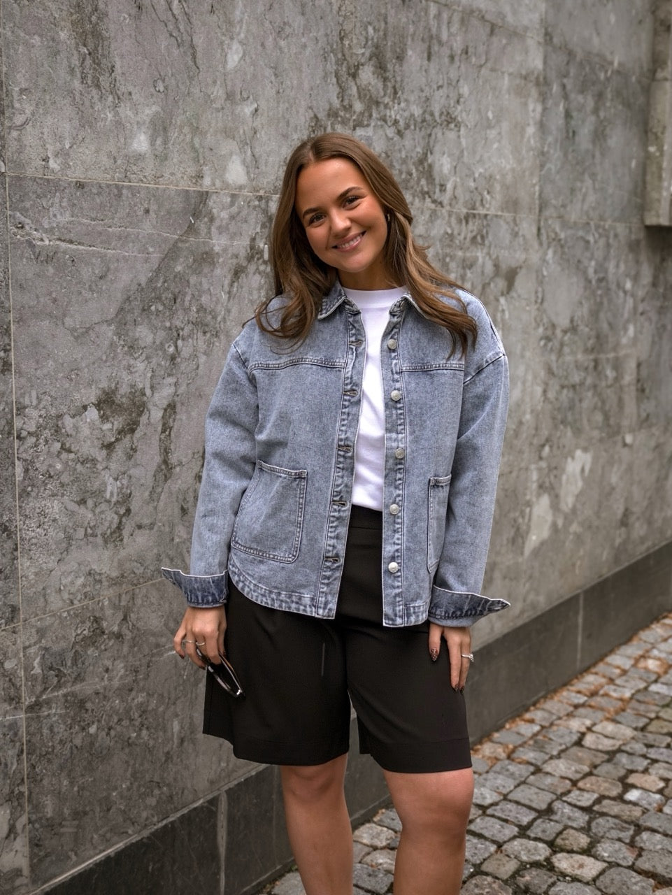 ONLLARA Denim Jacket - Light Blue Denim