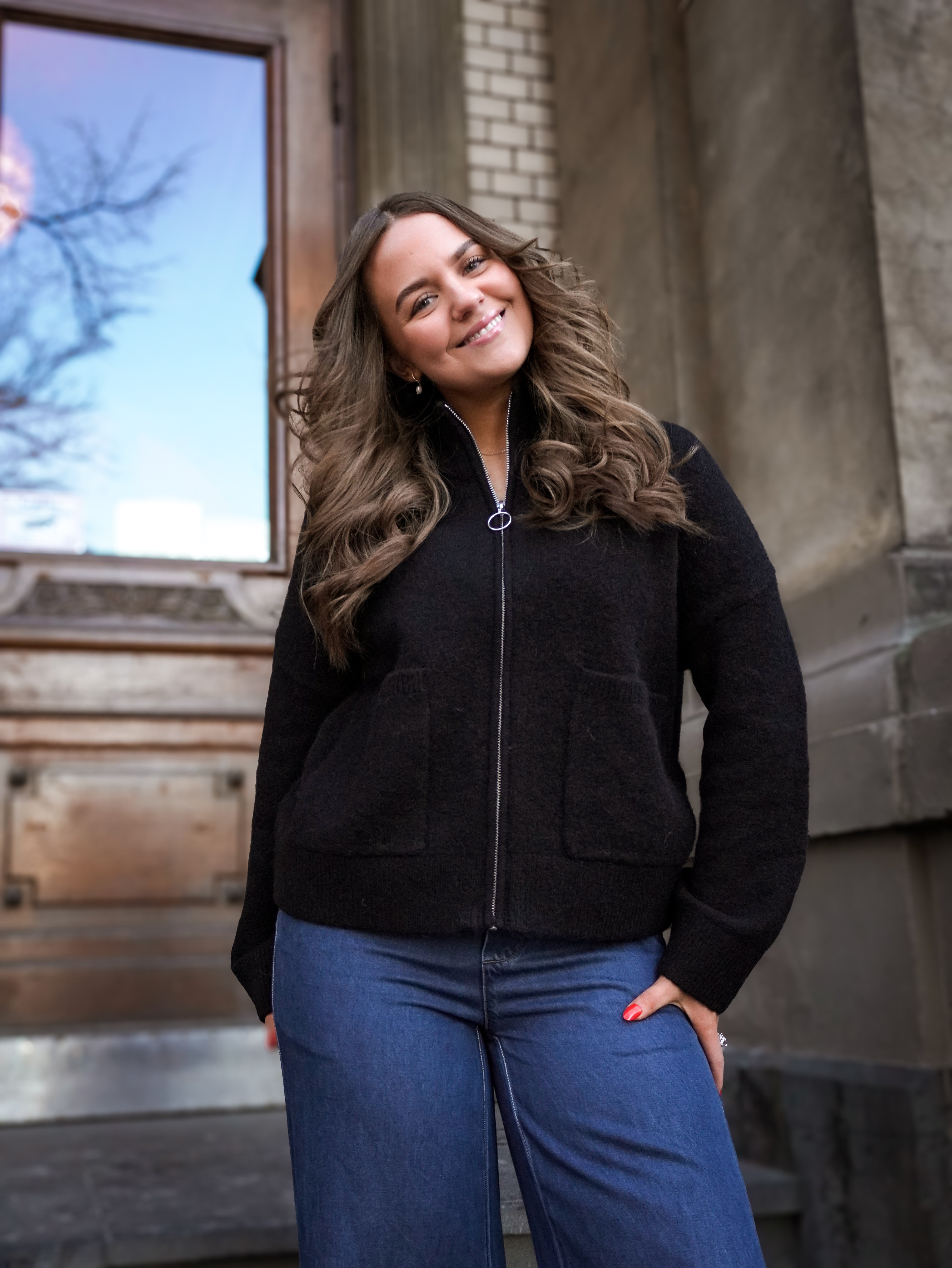 SLFSIA Cardigan - Black