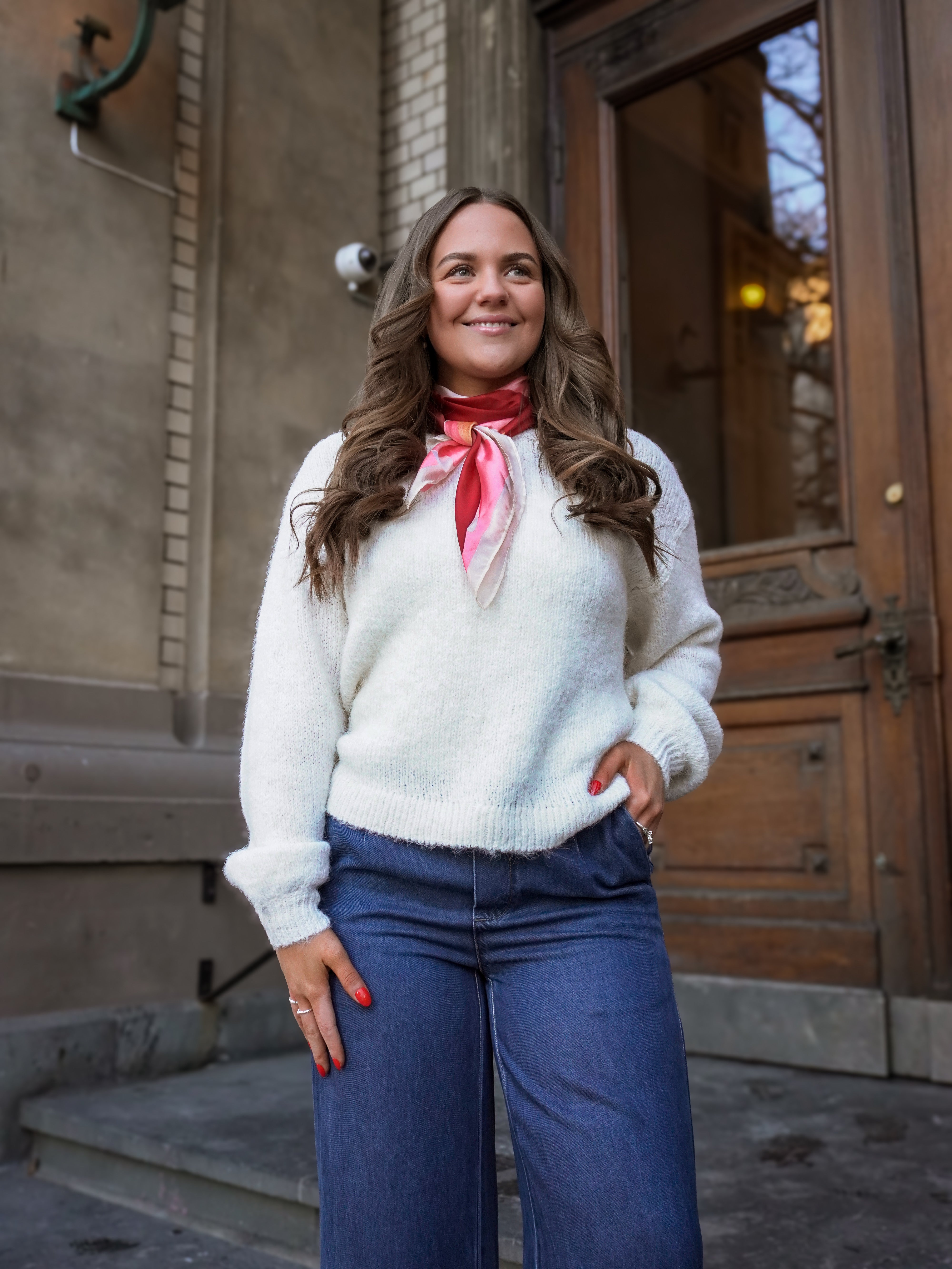 VIMARLEY Pullover - Egret