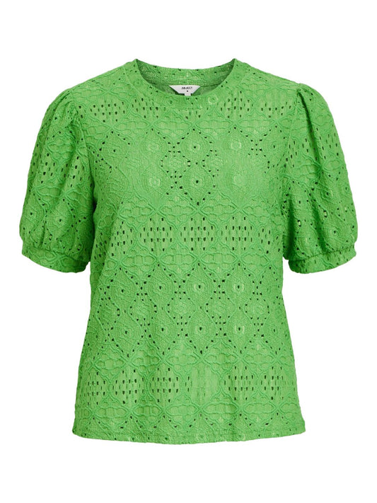 OBJFEODORA T-Shirts & Tops - Vibrant Green