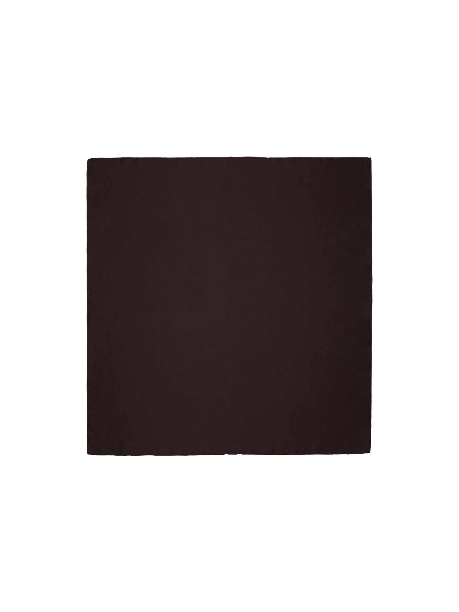 Skjerf ensfarget - brun