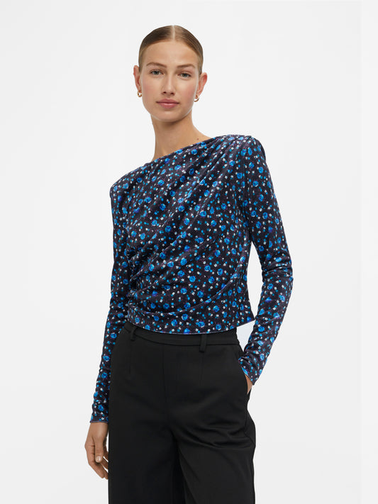 OBJALONA T-shirts & Tops - Black
