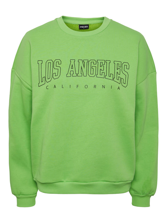 PCOLINE Sweat - Green Flash