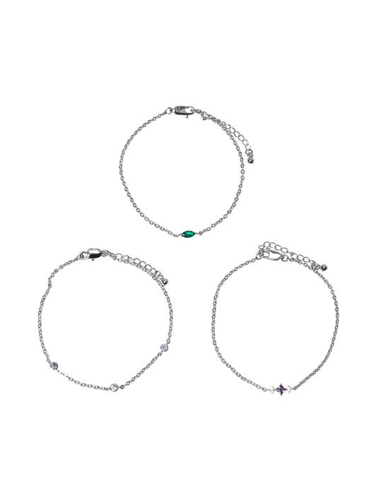 FPBIRTHE Bracelets - Silver Colour