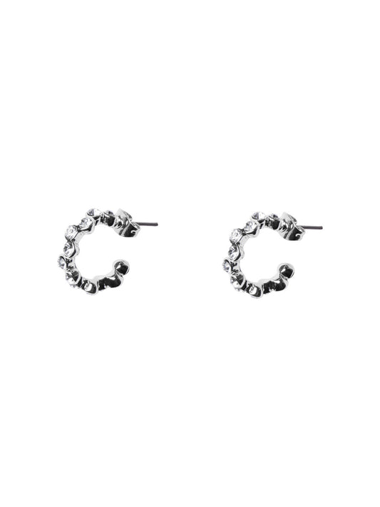 PCMILINA Earrings - Silver Colour