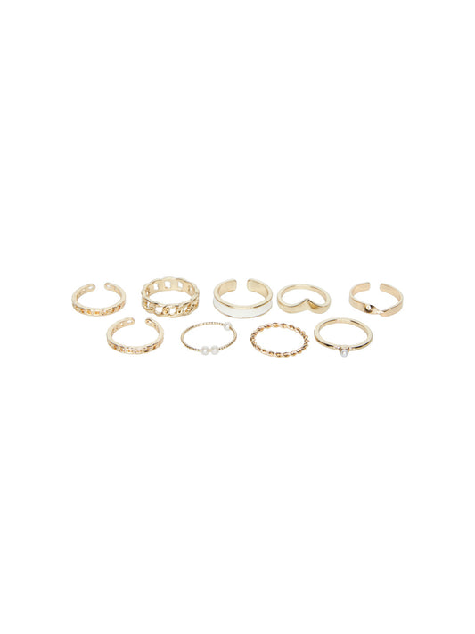 PCDEVILLA Rings - Gold Colour